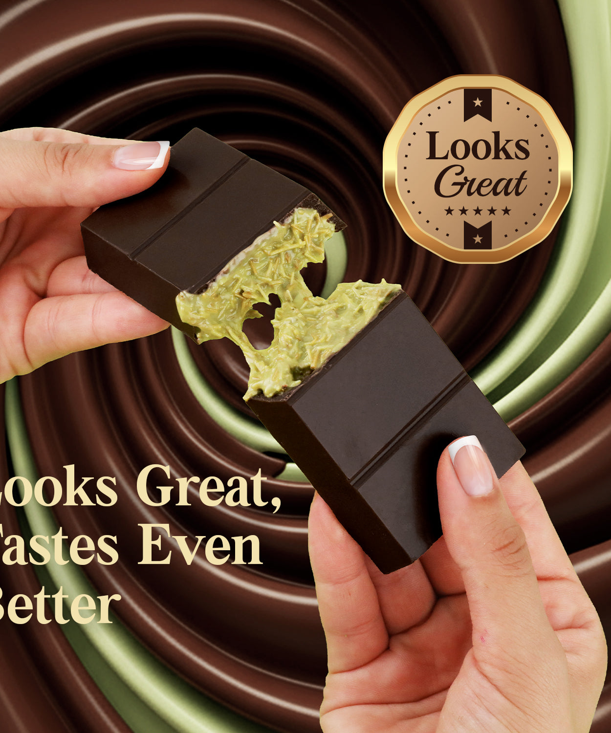Dubai Dark Chocolate Bar – 3.5 oz  Elegant Gift Box
