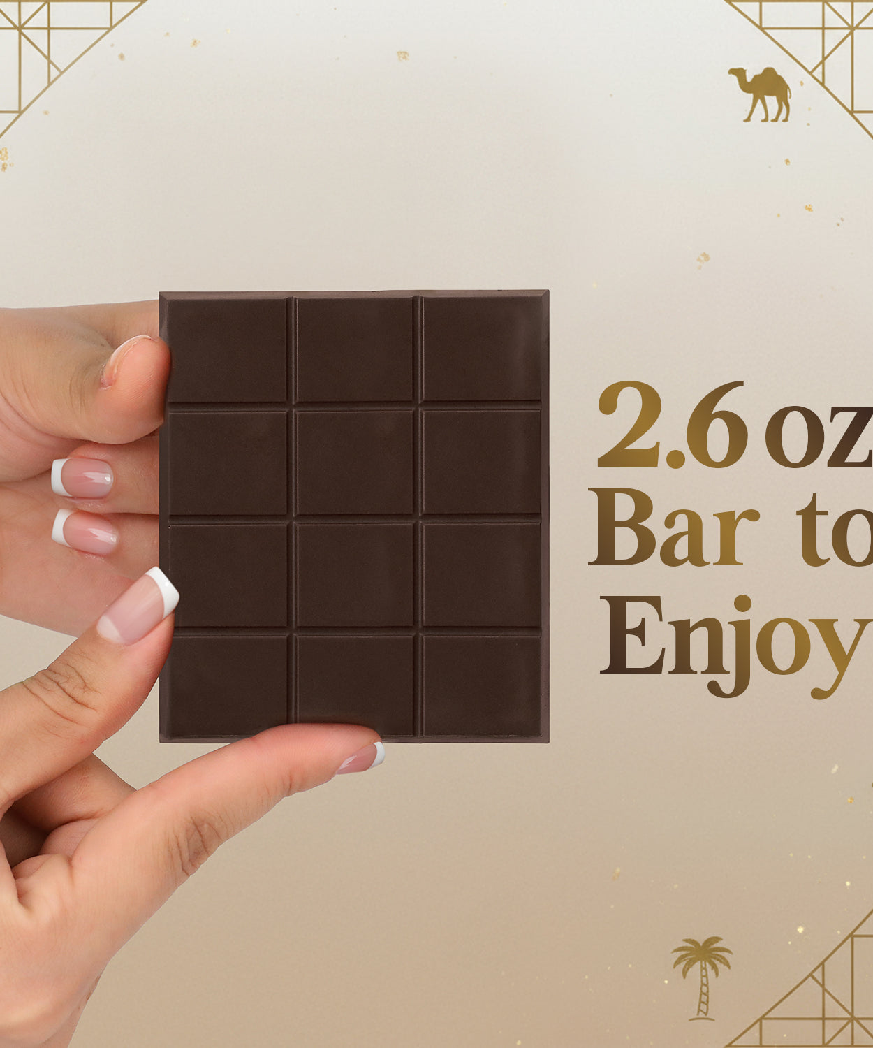 Raspberry Dark Dubai Chocolate Bar with Freeze-Dried Raspberry Pieces – 2.6 oz