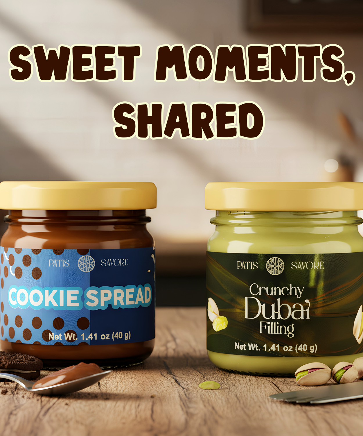 Dubai Chocolate Inspired Sampler Gift Set 6-Pack - 1.4 oz Each