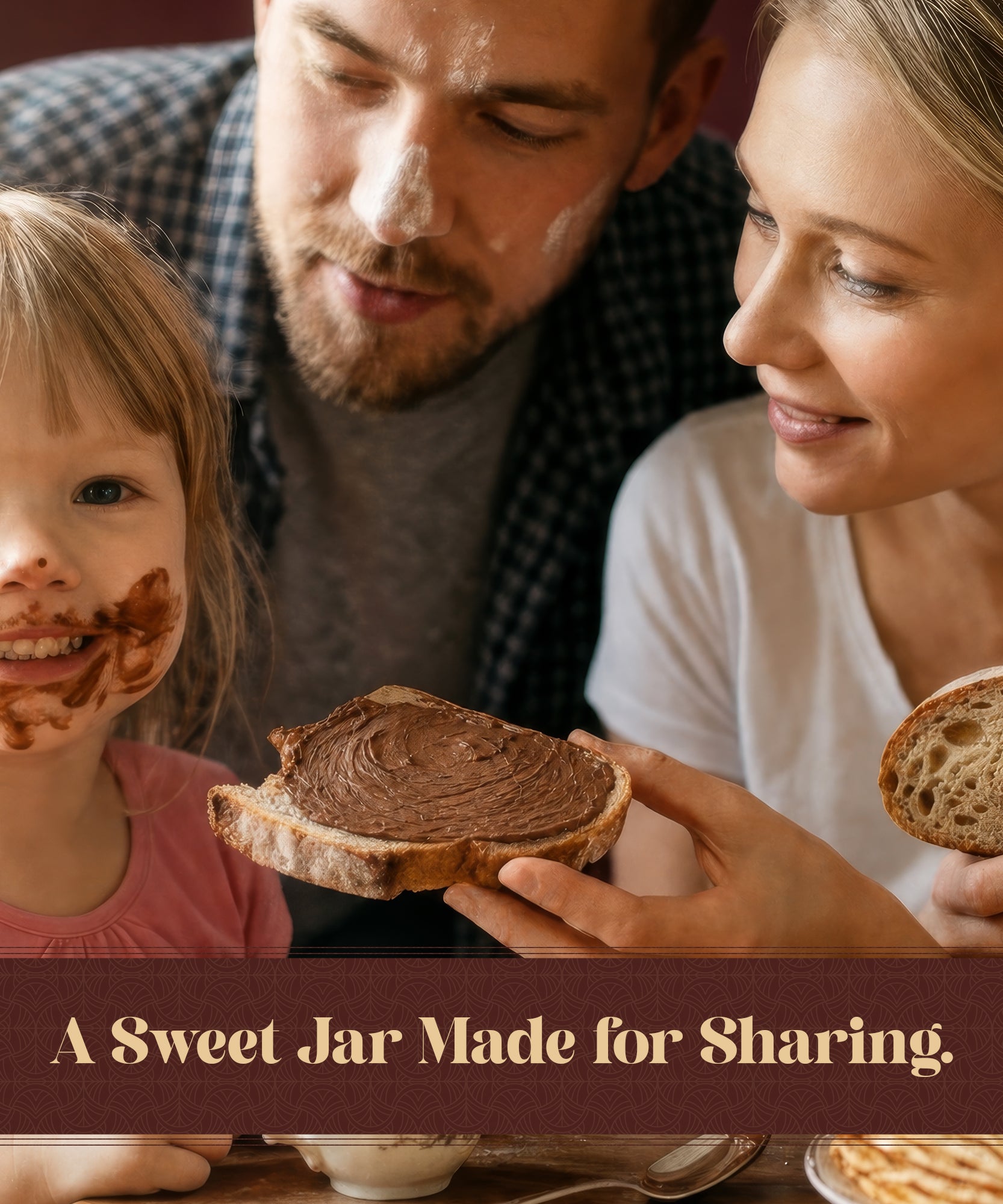 Sour Cherry Dubai Chocolate Spread - Thick Texture 8.3 oz