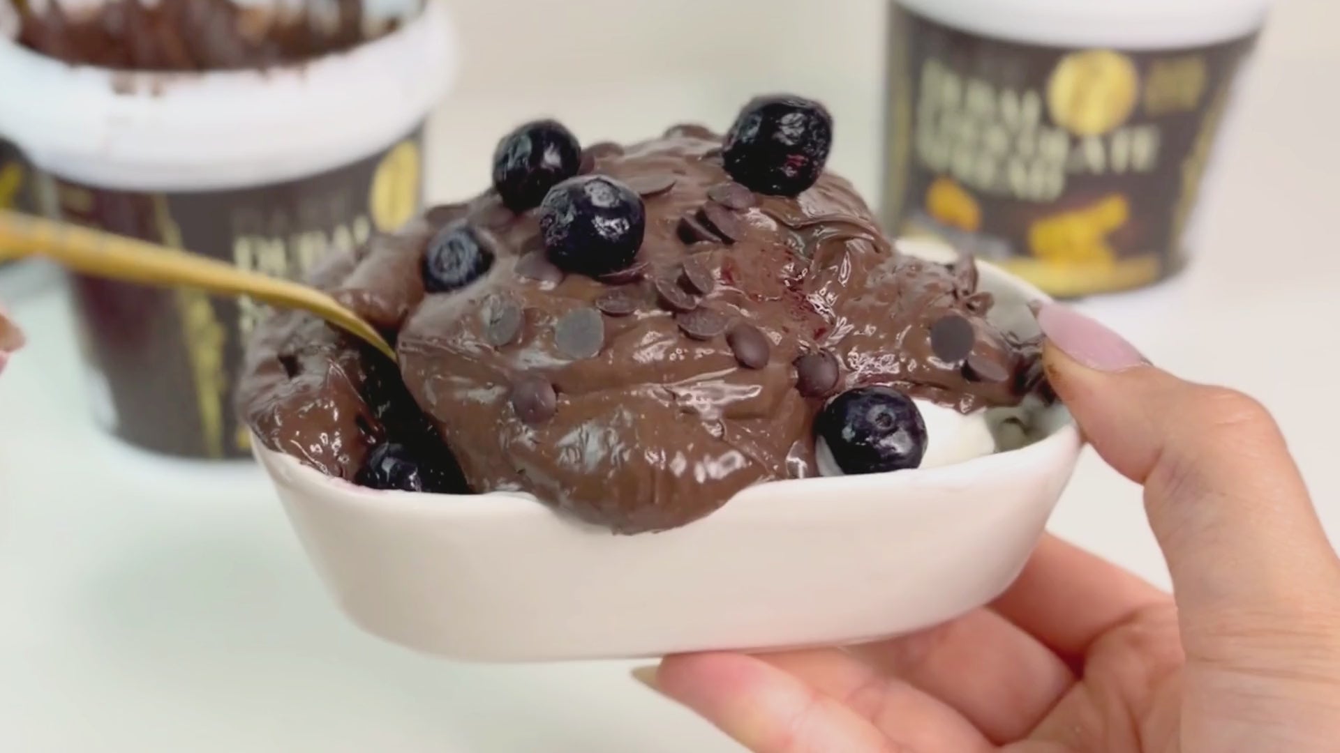 Dark Dubai Chocolate Spread with Pistachio & Kataifi - 2.2 lb Kosher Certified